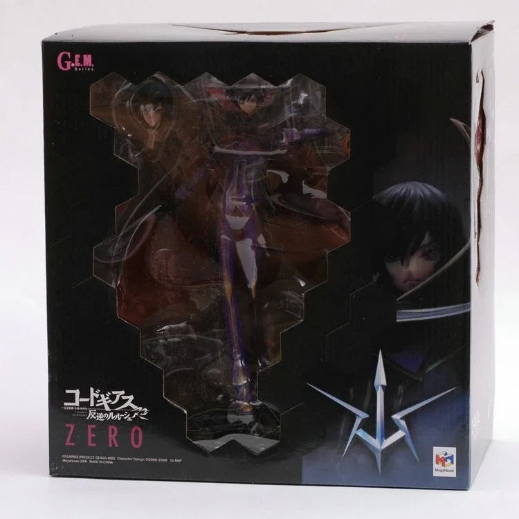 Аниме Geass Code R2 ZERO модель куклы Lelouch Lamperouge Suzaku Kururugi рыцарь семи ПВХ фигурки Куклы