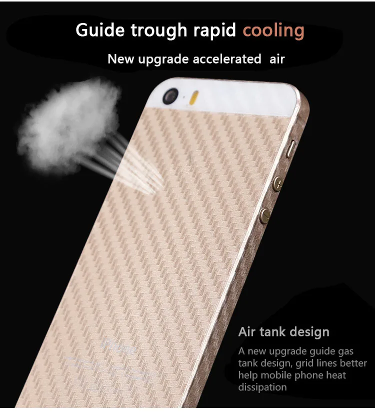2016NEW matte transparent back film stickers for iphone 44s55sin mobile screen protector highscreen (3)