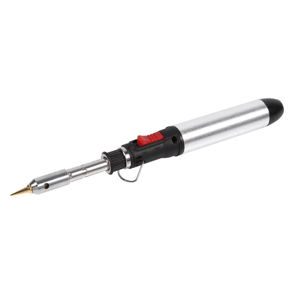 4 IN 1 Adjustable Temperature Gas Soldering Iron Cordless Welding Pen