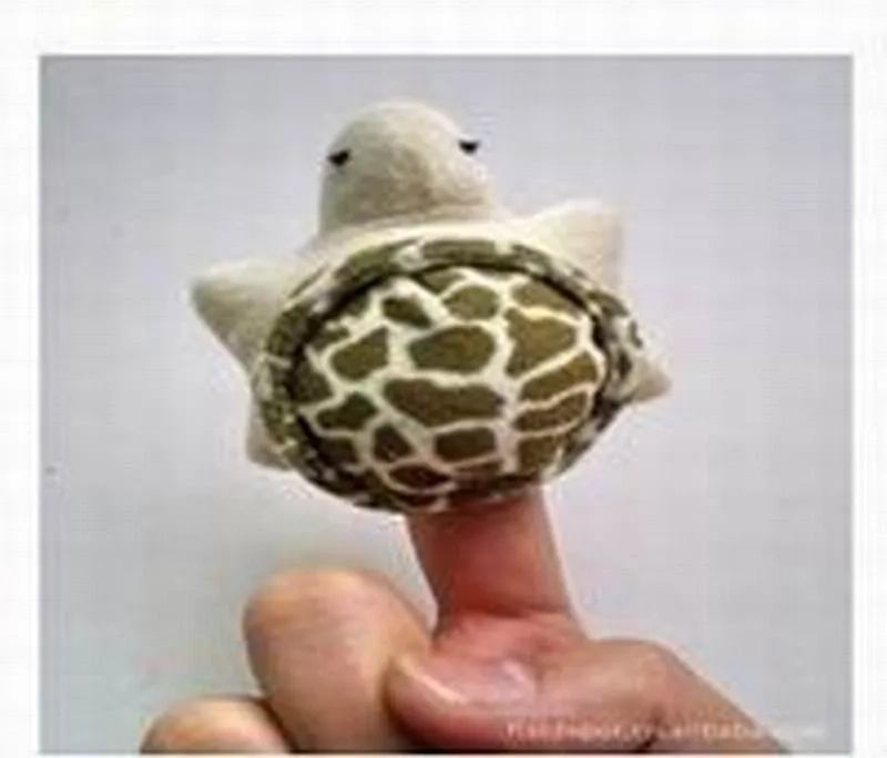 13 Plush 10kinds Ocean Animals Finger Puppets