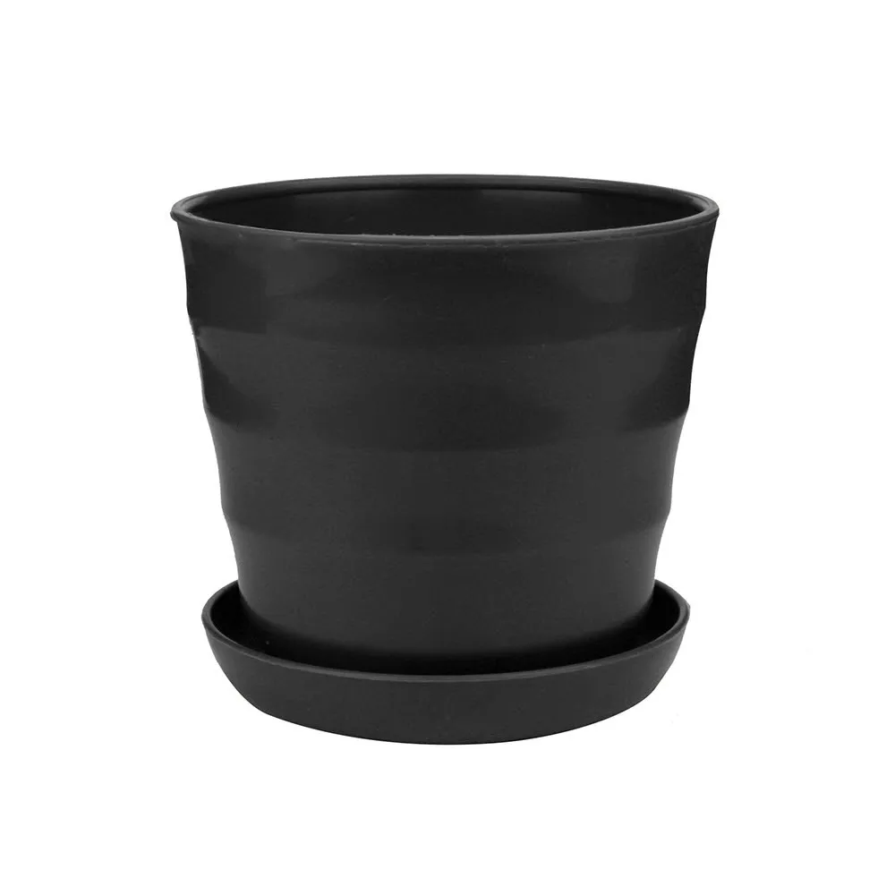 

Plant Flower Pots Plastic Starting black Universal Soft Flowers Nursery Seeds Storage Pots Container Garden Decoration Z30606