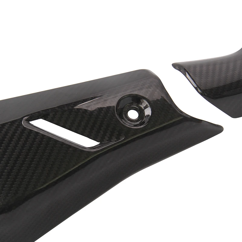 Мотоцикл среднего соединения трубы аксессуары углеродного волокна протектор тепловой щит крышка для Honda X-ADV 750 ADV 750