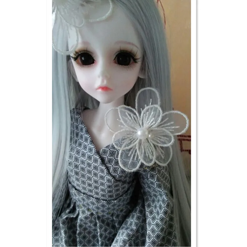 1/3 1/4 1/6 Bjd Sd кукольные парики Высокая температура провод длинные модные BJD супер