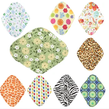 

1PCs 30x23cm Reusable Sanitary Pad Bamboo Charcoal Cloth Vaginal Care Pad Washable Panty Liner Pad Mama Sanitary Menstrual Pads