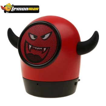 

LemonMan Mini cartoon bluetooth speaker portable Mic TF Handsfree cartoon kid gift caixa de som children