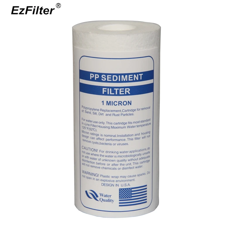 PP Sediment Filter 1 Micron длина 500 мм. Хлопковый водяной фильтр. Микронный фильтр для воды. 1 Микрон. Фильтр микрон купить