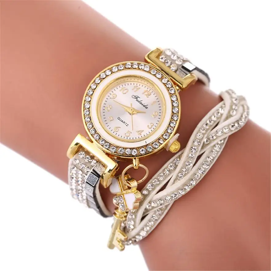 Женские часы красивый модный браслет часы женские часы круглые браслеты часы Reloj Mujer Bayan Kol Saati женские часы