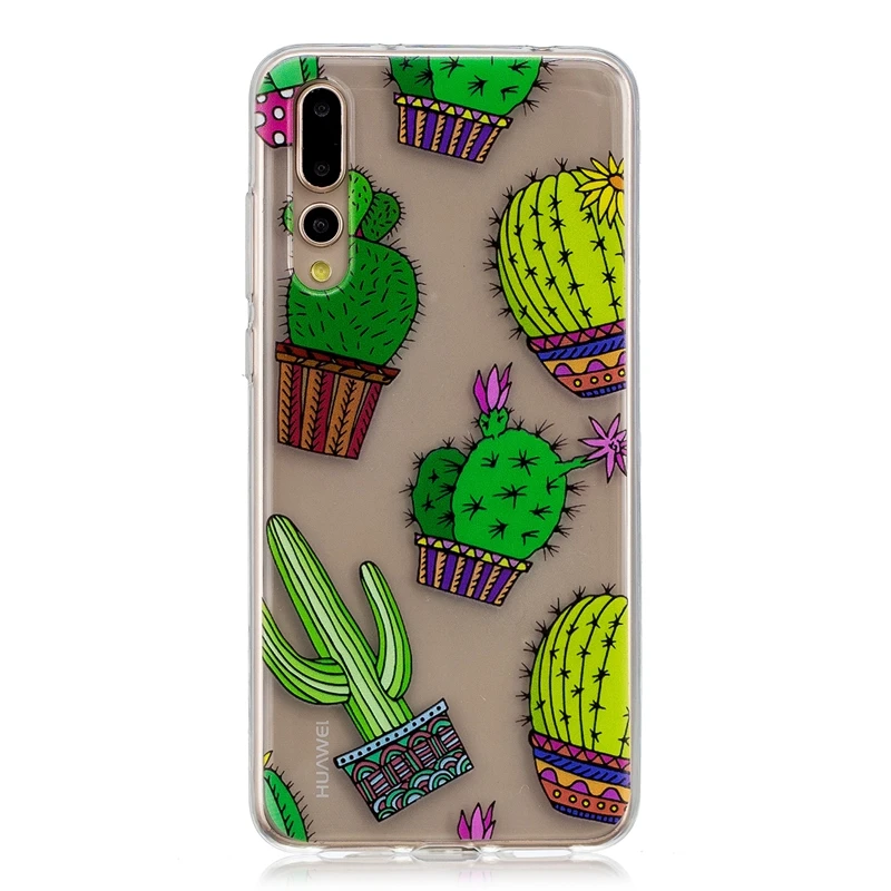 Soft TPU Case For Huawei P20 Pro Case Clear Silicone Back