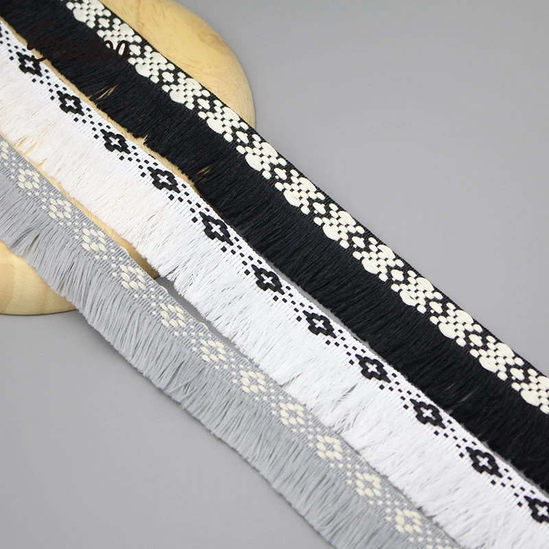 Savica 1y/3y 3cm Tassel Lace Ribbons Trim Fringe Fabric Ethnic Style Apparel Sewing Crafts DIY Decor Materials Accessories LX259 | Дом и сад