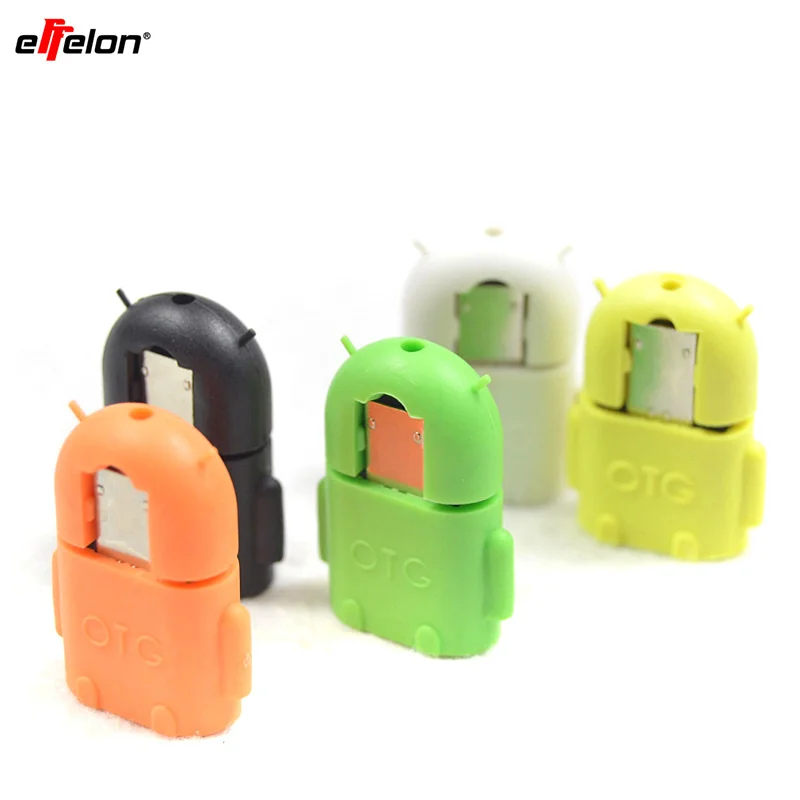 Effelon Android Робот Форма микро мини USB OTG Кабель-адаптер для планшетных ПК MP3/MP4 smart