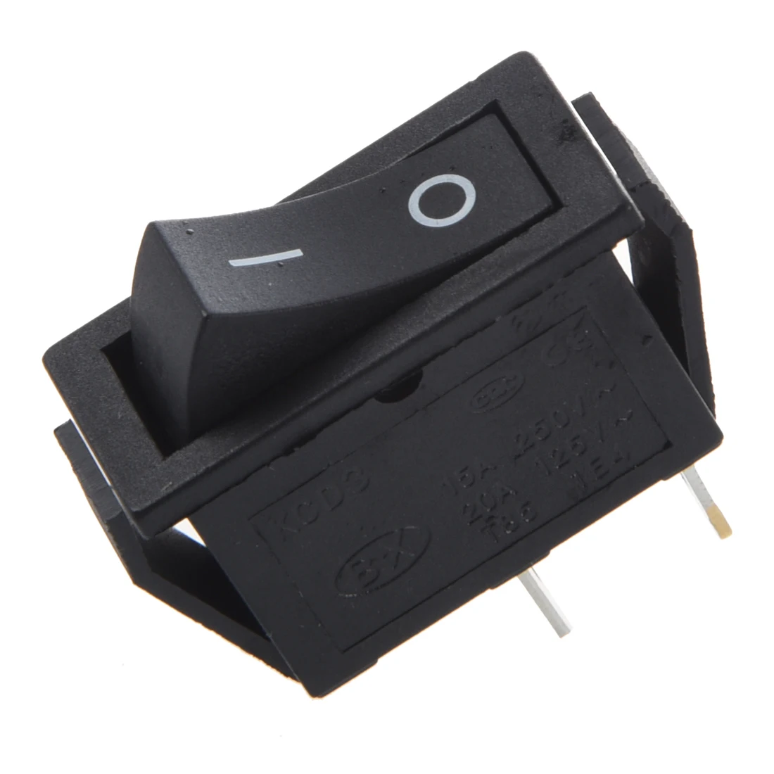 2pcs x ON OFF 2 Position SPST 2 Pin Snap in Rocker Switch 16A/250V 20A ...