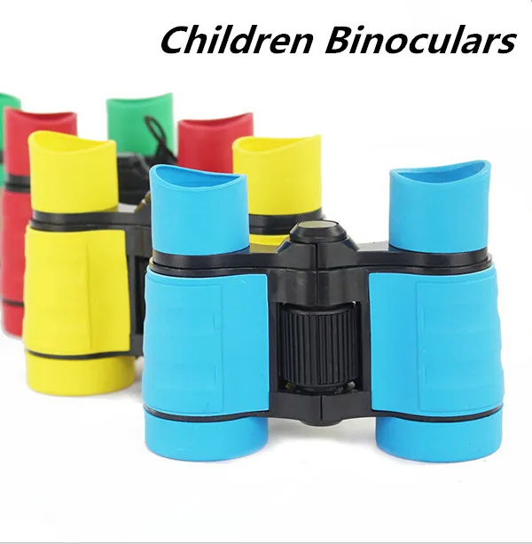 الجديد 4 × 30 مناظير الأطفال البلاستيكية جيب حجم التلسكوب maginification للأطفال ألعاب الأولاد اللعب هدية