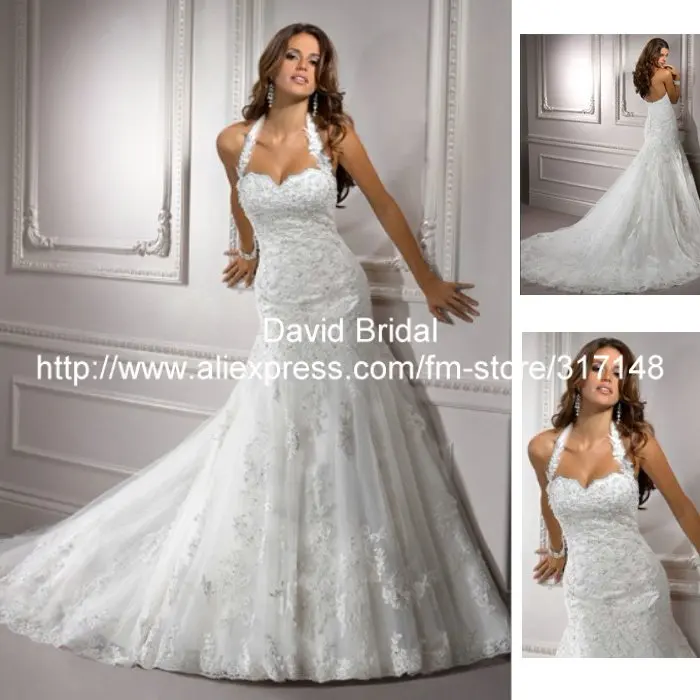 Dv034 Gorgeous Halter Y Low Back Mermaid Lace Designer Brand Dv034 Gorgeous Halter Y Low Back Mermaid Lace Designer Brand Wedding Dresses In From Weddings Events On Aliexpress Alibaba Group