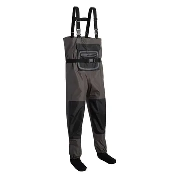 New Style Fly Fishing Waders Stocking Foot Chest Waders Breathable Waterproof Pants Fishing Waders New Style Fly Fishing Waders Stocking Foot Chest Waders Breathable Waterproof Pants Fishing Waders