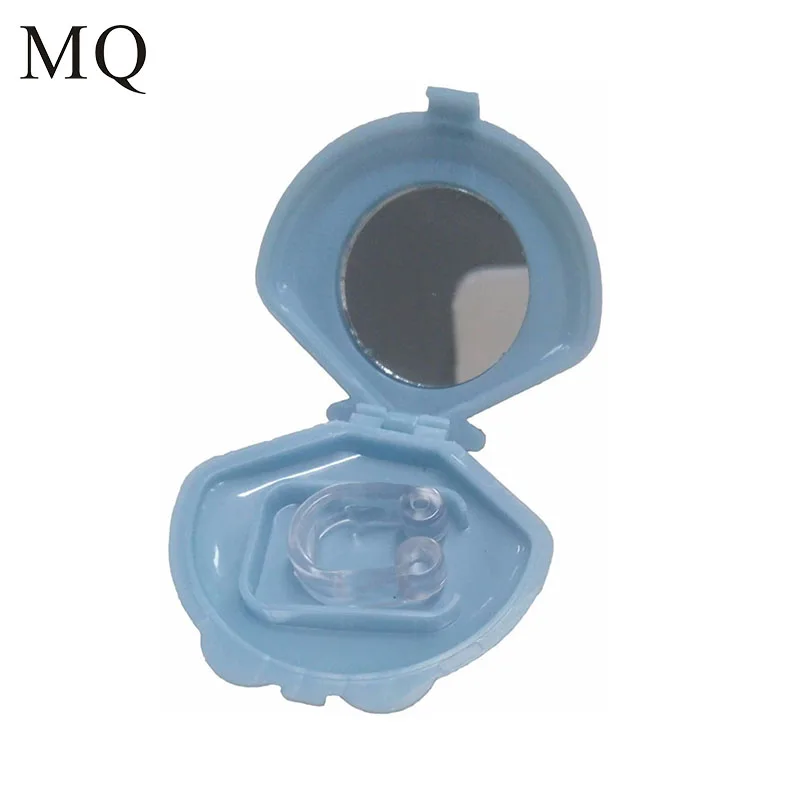 

Silica gel Portable Stop Snoring Anti Snore Nose Clip Apnea Guard Care Tray Sleeping Aid Health Sleeping Aid Equipment Safe