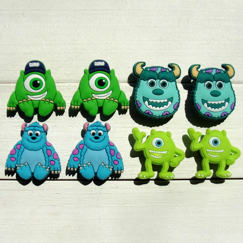 

Mixed Models 4Styles 16PCS Monster University PVC Shoe Charms,Shoe Ornaments Decoractions Fit Bracelets Croc Clogs,Kids Gifts