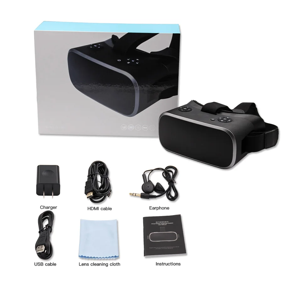 Все в одном WiFi 2K 2560*1440 HDMI 360 градусов виртуальной реальности очки погружения VR