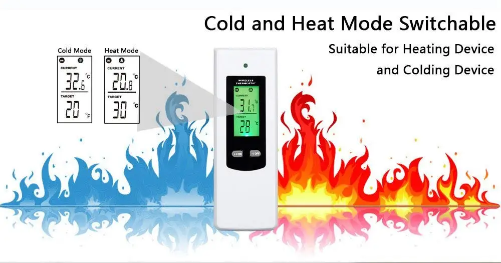 Nashone Thermostat Temperatur Control Digital LCD Display Temperature Controller Smart Socket FR 230V avec les prise franaise