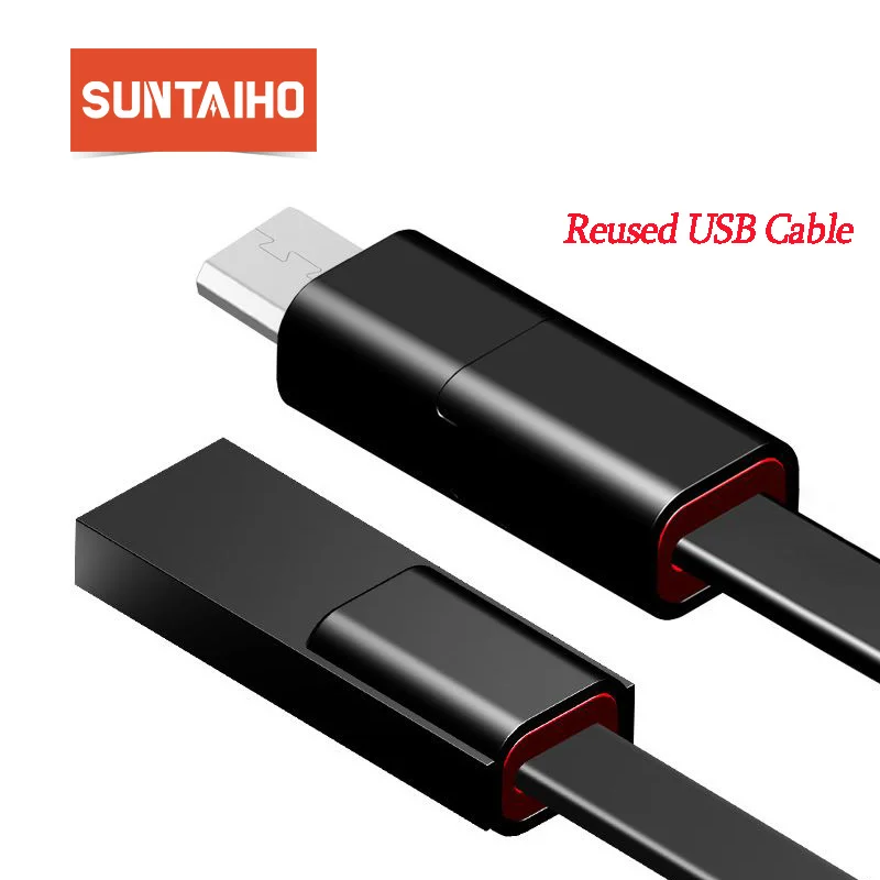 Многоразовый usb-кабель регенерированный кабель Micro USB ремонтный Type C быстрое