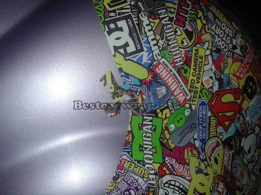 bbs stickerbomb vinyl hellaflush car