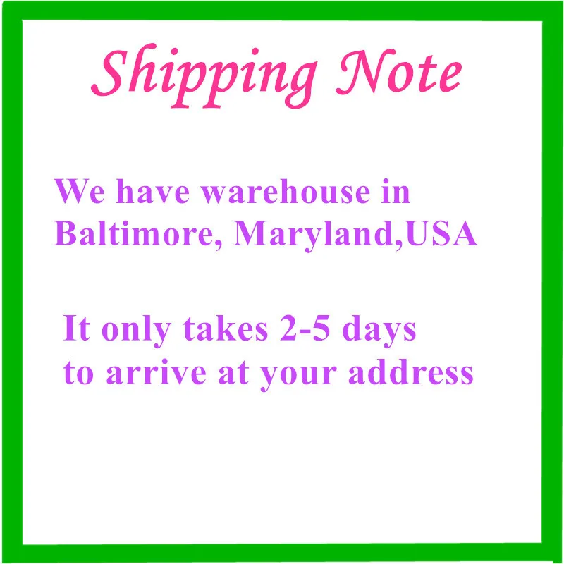 shipping note 1