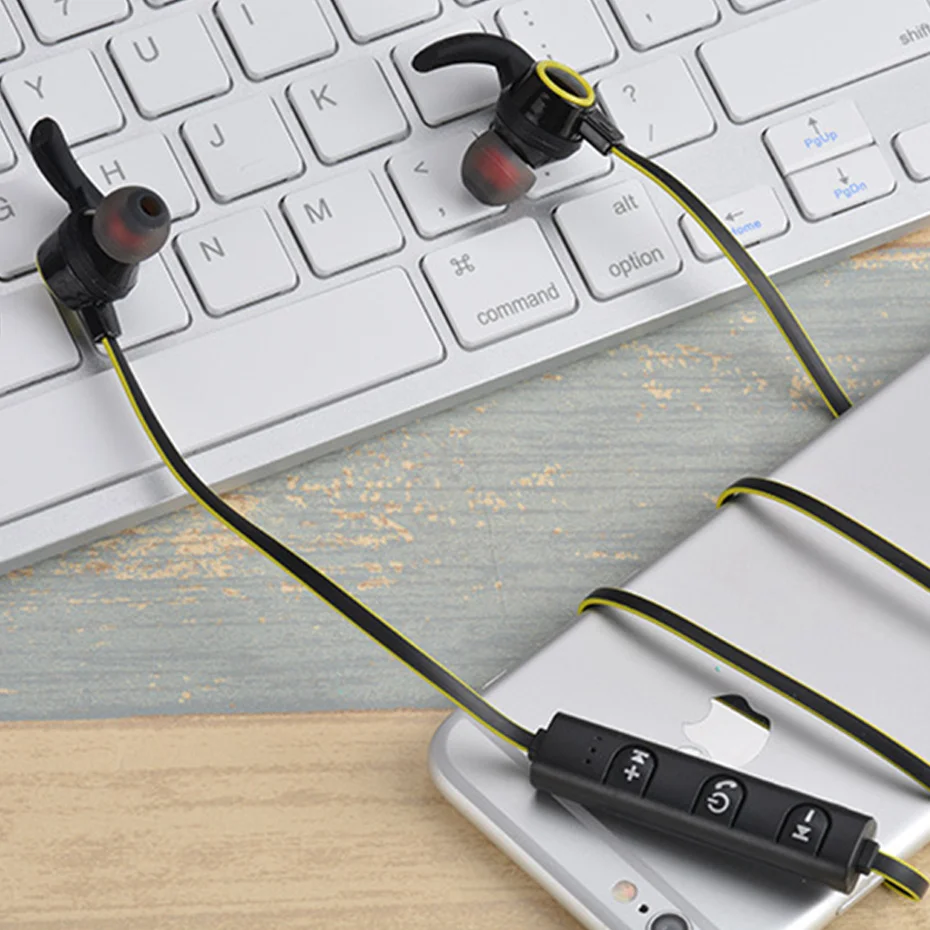 

Sports Bluetooth Earphone Headphones mini Wireless Headsets In-ear Stereo Sweatproof with Microphone for Xiaomi iphone phone