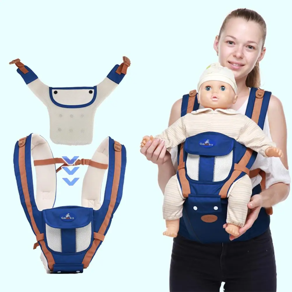 

Fashion Multi functional Newborn Infant Baby Sling Waist Stool Toddler Child Cross Straps Shoulder Waist Stool Strap
