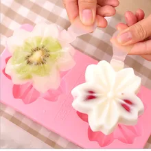 1 шт. домашняя форма для Фруктового мороженого креативная летняя ледяная коробка на присосках формы для мороженого морозильная камера инструменты для мороженого цвет случайный