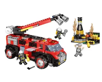 

XINGBAO 14005 978pcs City Fire Series Industrial firefighting Set Model Building Blocks Kids DIY Educational Bricks Toys gift
