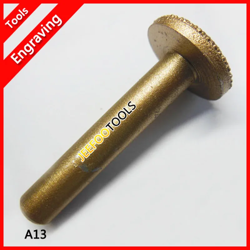 A13 8*22*6mm cnc engraving bits, Taper marble stone cutter ,cnc router