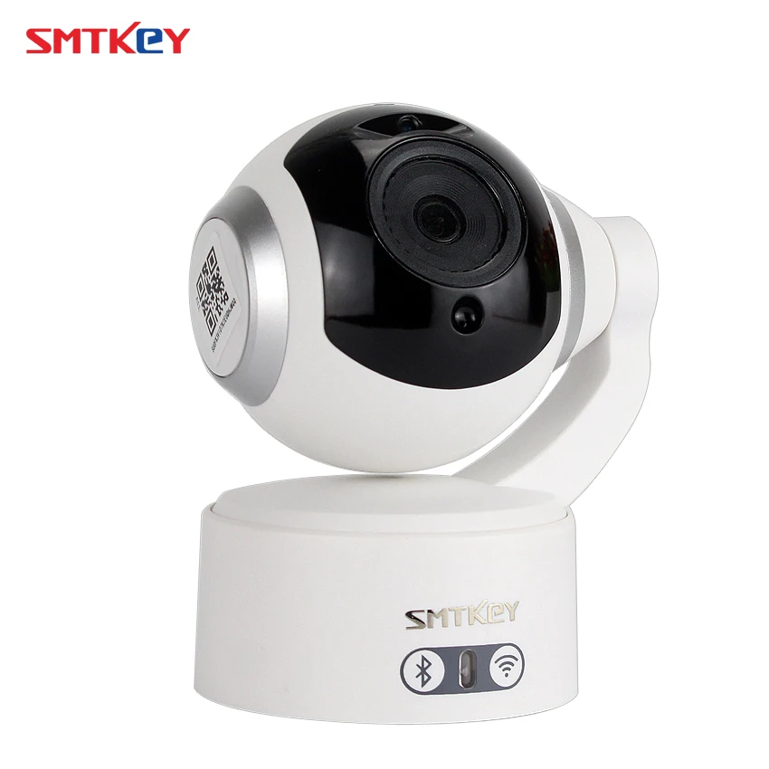 

SMTKEY HD 1080P WIFI IP Camera 360degree Pan Tilt IP Wireless Baby Monitor Support Bluetooth Function 2.8mm Wide View