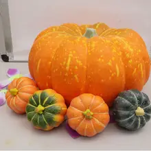 38 см большие размеры забавные товары для Хэллоуина и Рождества искусственные тыквы из пеноматериала овощи украшения для домашнего рынка