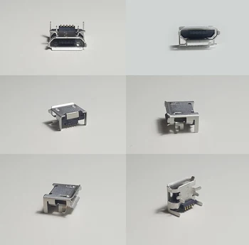 

EziUsin 25pcs Micro usb connector DIP 5pins