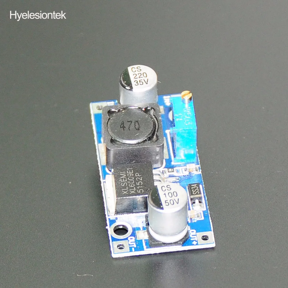 

10PCS XL6009 DC DC Step-Up Module Boost Converter Adapter DC 4A Adjustable Power Supply Booster Board Regulator 3-32V to 5-40V