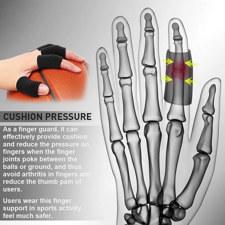 10 Pcs Professional Gym Fitness Fingerstall Sleeve Power Weight Lifting Equipment Crossfit Workout Basketball Volleyball