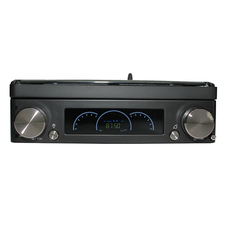 Clearance Android 6.0 Universal 1 Din Car video Player GPS Navigation In-dash Detachable Front Panel 1 din Car Radio Stereo with bluetooth 5