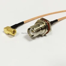 Модем коаксиальный Pigtail RP-TNC гнездовой разъем Переключатель SMB Женский Джек прямоугольный разъем кабель RG316 15 см " адаптер