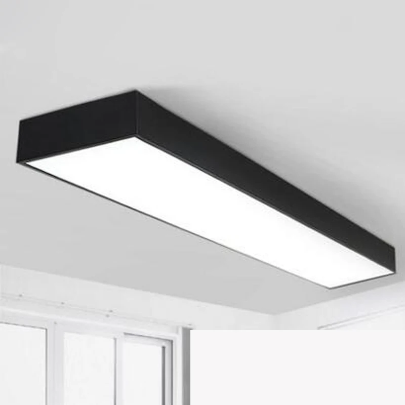 

LED office ceiling lamp modern minimalist rectangular balcony aisle corridor long ceiling lamps LED OFFICE lighting fixture led