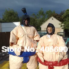 Sumo надувной костюм нарядное платье костюм вечерние Хэллоуин Рождественский подарок