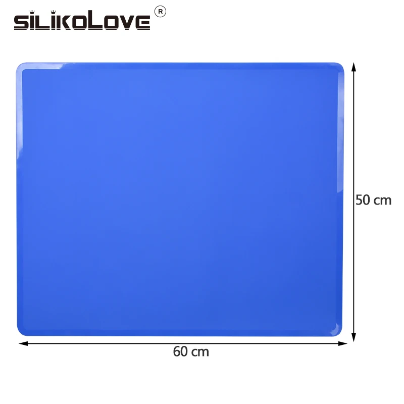 SILIKOLOVE 50*60 см пищевой Многофункциональный силиконовый антипригарный кондитерский лайнер Профессиональный термостойкий силиконовый коврик для выпечки