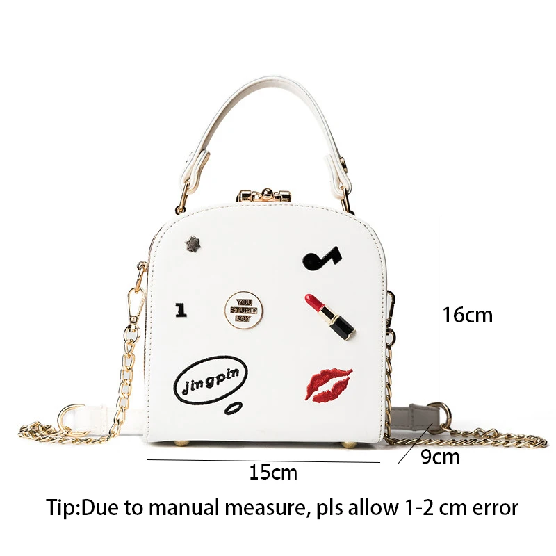Ladies Fashion Handbag Women Small Flap Bag Messenger Crossbody Shoulder Bags Female INS Party Purse Top-Handle Tote Sac SS7287 (3)