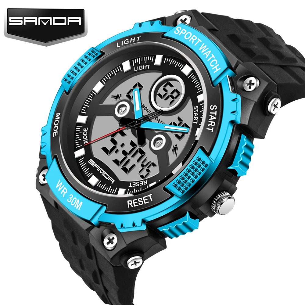 

Sanda Watch Women Luxury Brand Fashion Casual Sport Digital Quartz Watches Relojes mujer Women Dress Wristwatches Female Clock