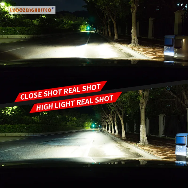 

LDDCZENGHUITEC 7S LED Light H4 H7 H11 H1 H13 H3 9004 9005 9006 9007 9012 Car Headlight ZES Headlight Type Led Car Head Lamp