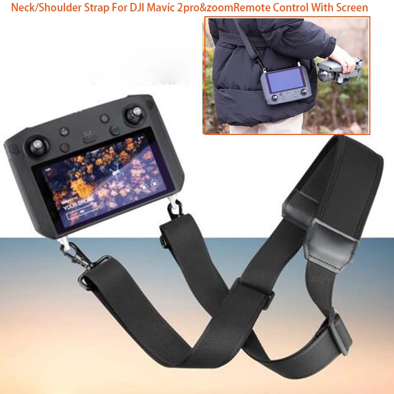 DJI Smart Controller Neck/Shoulder Strap Lanyard for DJI Remote Control with Screen DJI Mavic 2pro&zoom Strap Accessories