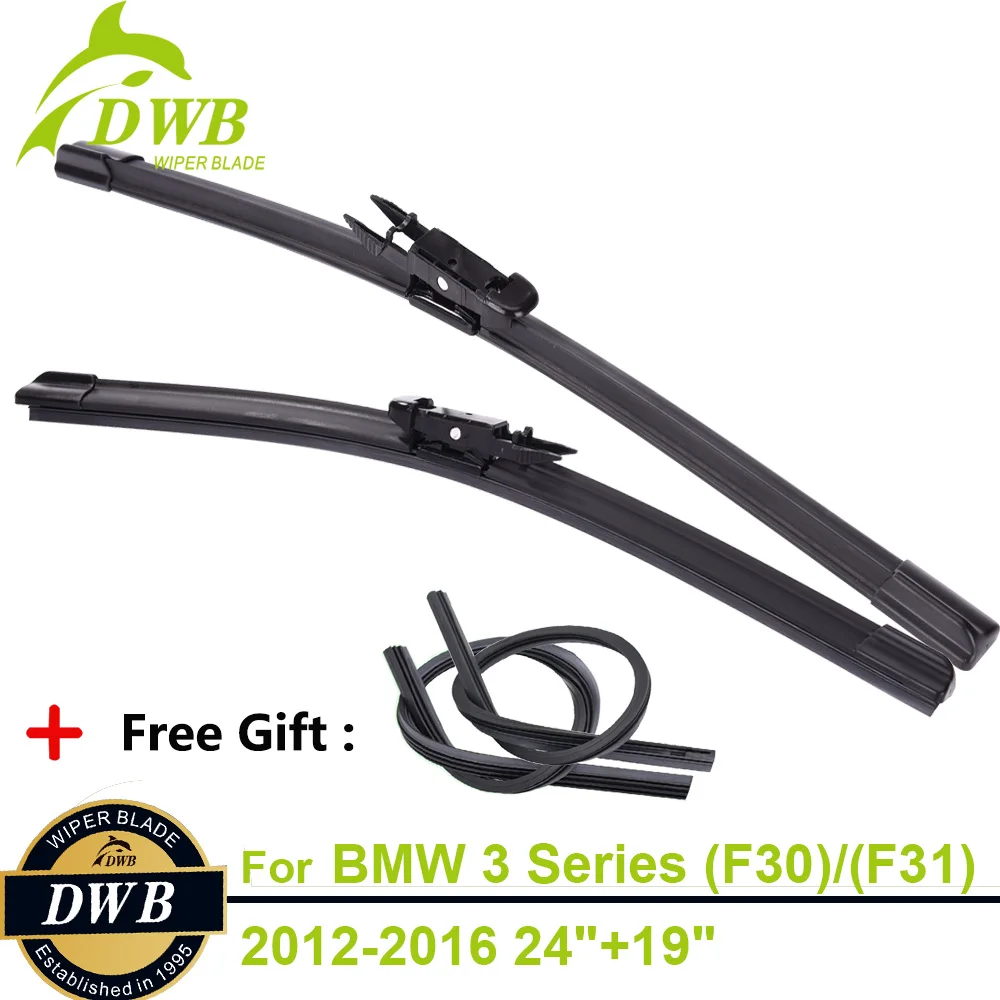 2PCS ECO Wipers Blades for BMW 3 Series (F30) Saloon & (F31) Touring