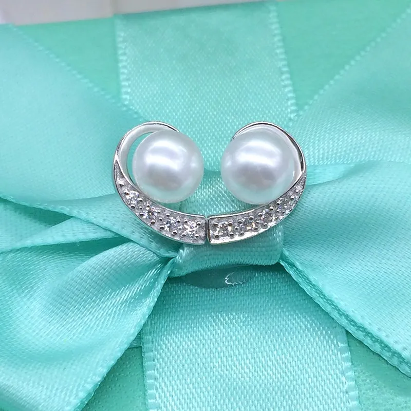 sinya s stud earring freshwater pearls earring for women TZ0036 (8)