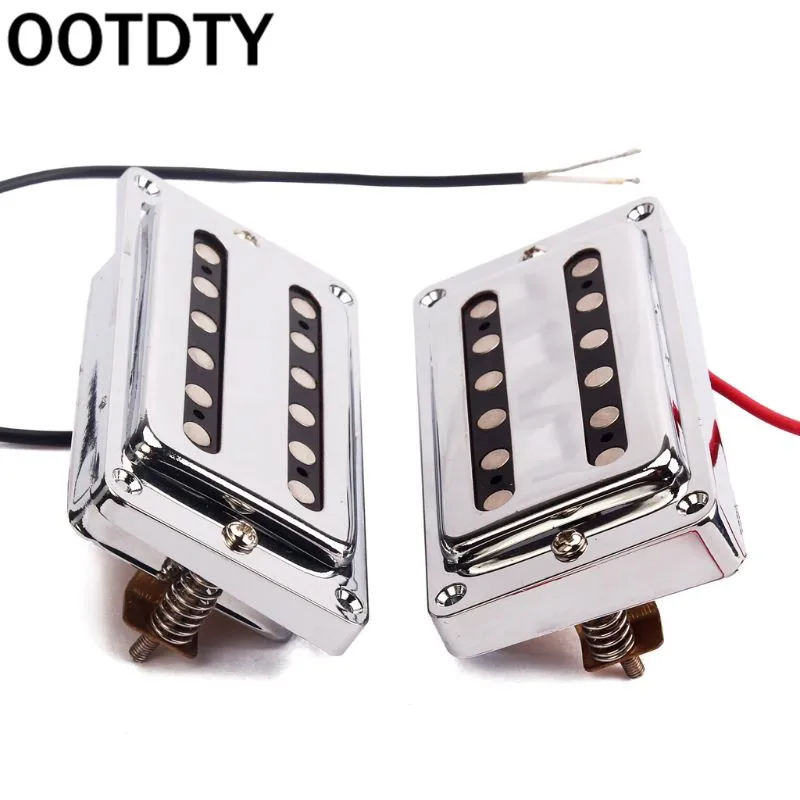 

1 Set Guitar Pickup Humbucker Toaster Shape Neck and Bridge for LP 6 String Alnico V