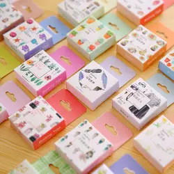 Японский Васи клейкие ленты декоративные ленты записки бумага маскирования стикеры набор фотоальбом Васи клейкие ленты Комплект