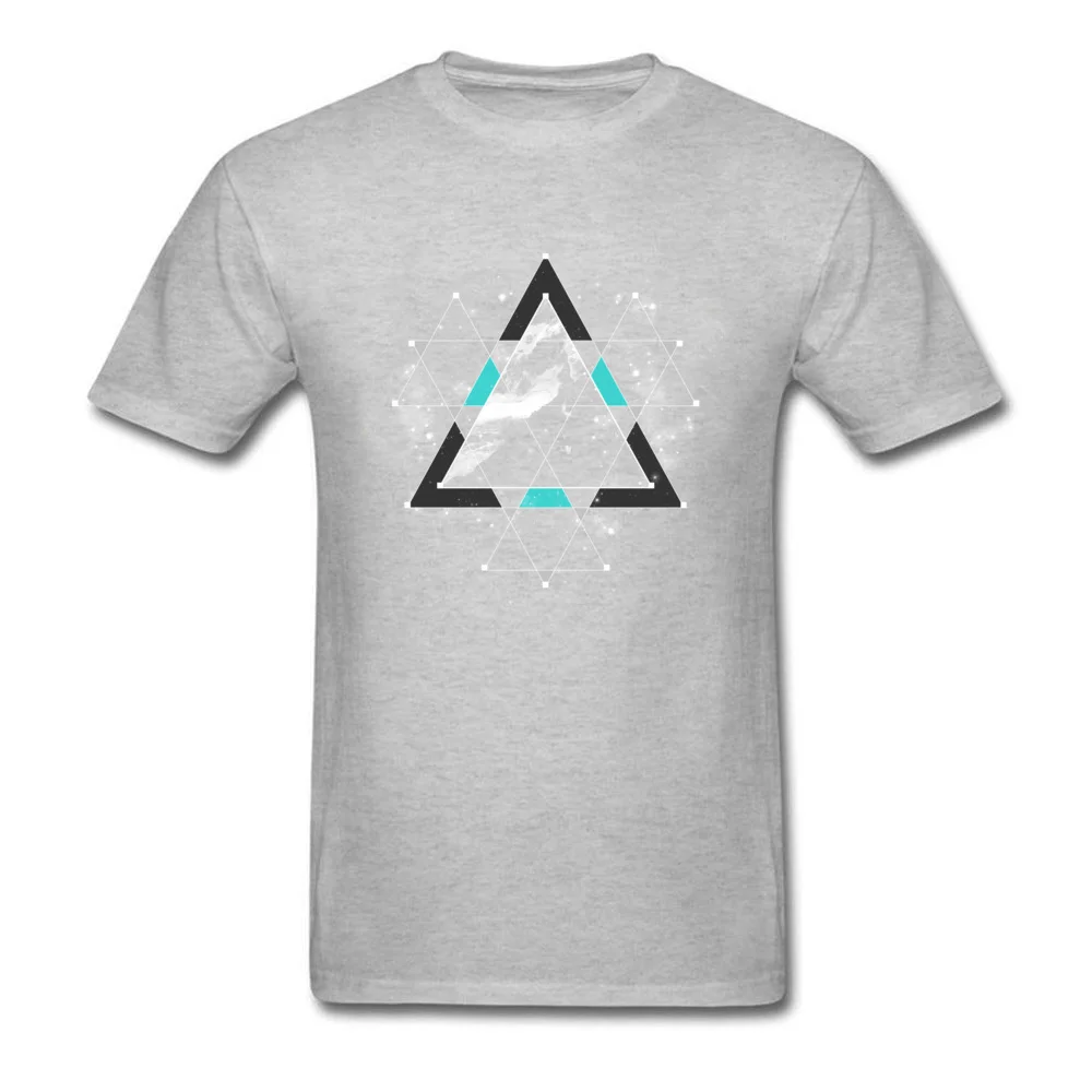 Time Space Europe T-Shirt for Men 100% Cotton Summer Fall Tops Shirt Tops Shirts Short Sleeve 2018 New Fashion Round Collar Time Space grey