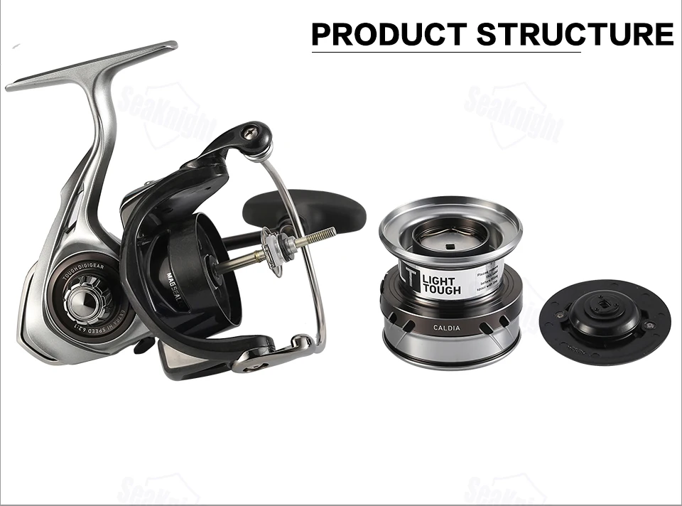 18 DAIWA CALDIA LT 2000S 2500 2500S 3000CXH 4000CXH спиннинговая Рыболовная катушка 7BB 12 кг ATD система MAGSEALED рыболовные снасти